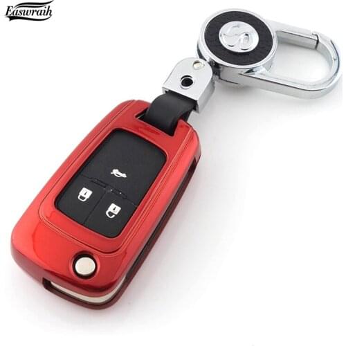 Car ABS Key Cover Holder Shell For Buick ENCORE Chevrolet Cruze Aveo Trax Opel Astra Corsa Meriva Zafira Antara Mokka Insignia