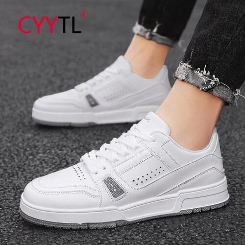 Мужские кожаные кроссовки CYYTL China At AliExpress