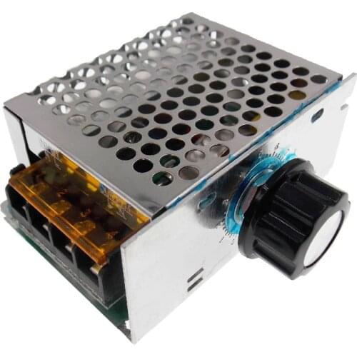 Ac motor 4000 w high power SCR electronic voltage regulator module dimming speed regulation temperature control 220 v