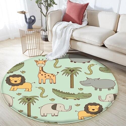 Animal Puzzle Game Learn For Baby Play Rectangular Carpet In The Childrens Room Good Blue Childrens Flannel Rug Quality Carpet