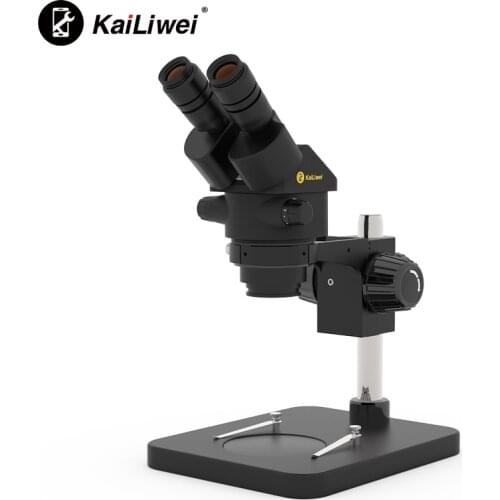 China Industrial LED light video biological lcd Binocular microscope 7-45X Hdmi-compatible Micro Soldering Tool