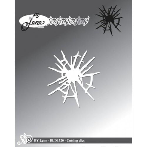 AliliArts Metal Cutting Dies Broken Glass diy Scrapbooking Photo Album Decorative Embossing PaperCard Crafts Die