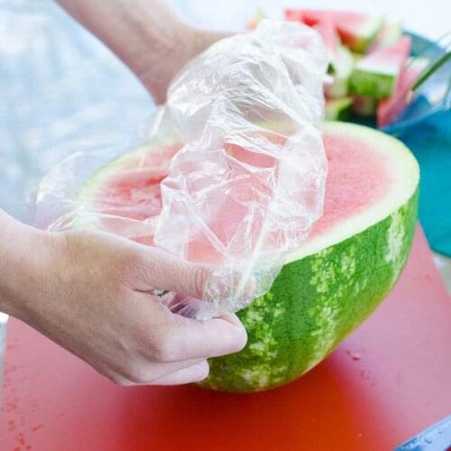 100Pcs Reusable Dustproof Disposable Bowl Cover Food Fresh Keeping Vacuum Sealed Bags For Kitchen Food Fresh Seal