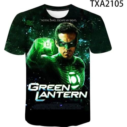 Fashion Movie Green 3D Printed T Shirts Casual Men Women Children Short Sleeve Boy Girl Kids Cool Fashion Streetwear Tops Tee