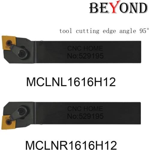 OYYU MCLNR 16MM External Turning Tool Holder MCLNR1616H12 Lathe Cnc Borning Bar MCLNL CNMG Tungsten Carbide Insert CNMG120404
