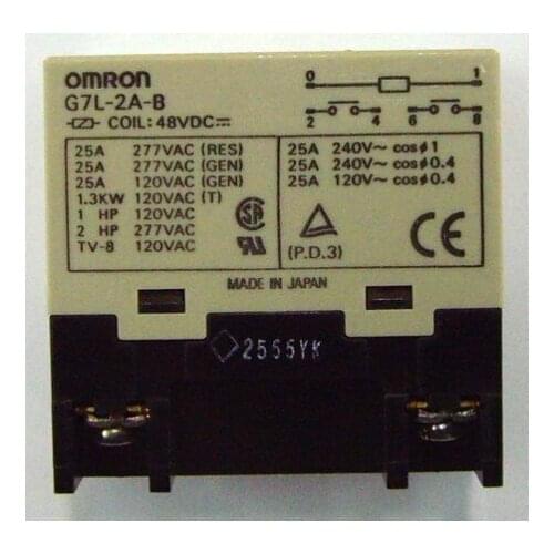 Relay G7L-2A-B / 48VDC