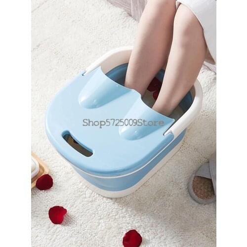 Foldable Foot Bucket Portable Childrens Foot Wash Basin Over Calf Household Winter Bedroom Foot Bath