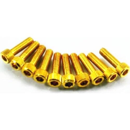 Motorcycle Tuning Parts license plate screws 6MM Motorbike Choppers ATV Scooter Dirt bike Dual Sport bike Cruiser Bobber