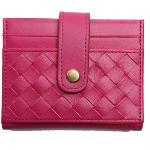 2021 Hot Genuine Leather Wallet Female Famous Brand Wallet Case Fashion Purse