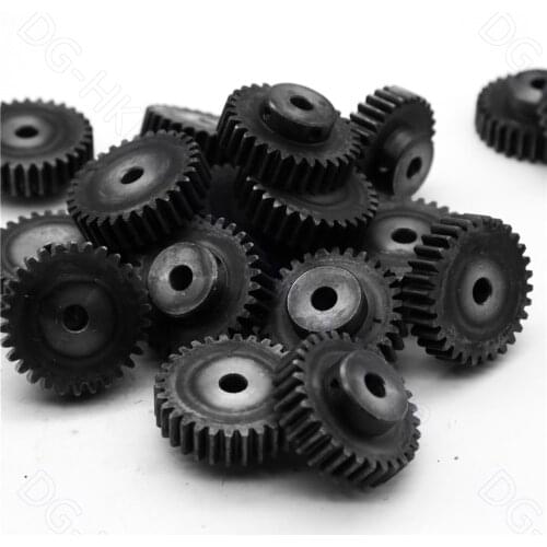 1.5M Spur Gear 12T-60T Metal Transmission Gear 45# Steel Pinion 1.5 Mod 12 15 20 25 30 35 40 50 60 Teeth Motor Parts Accessories