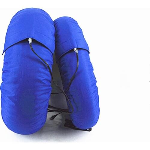 1 pair No-digital Motorcycle Tire Warme 120/165 17inch Front and Rear Race Blue