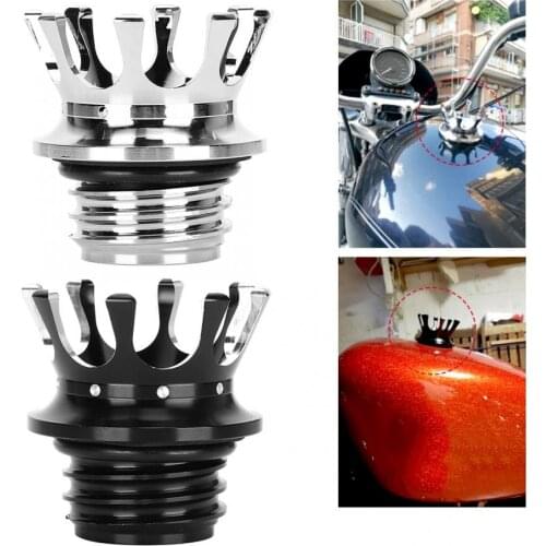 Fuel Tank Cover Gas Cap Crown Type Motorcycle Accessory Fit for Defender FXDP Engine Guard Aluminum Motorcycle Accessories