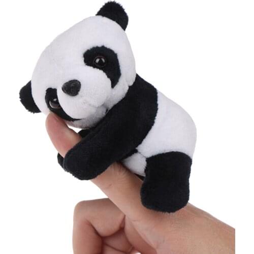 Small Stuffed Animal Toy Curtain Clip Bookmark Notes Souvenir Toys Creative Kids Children Plush Panda Clip