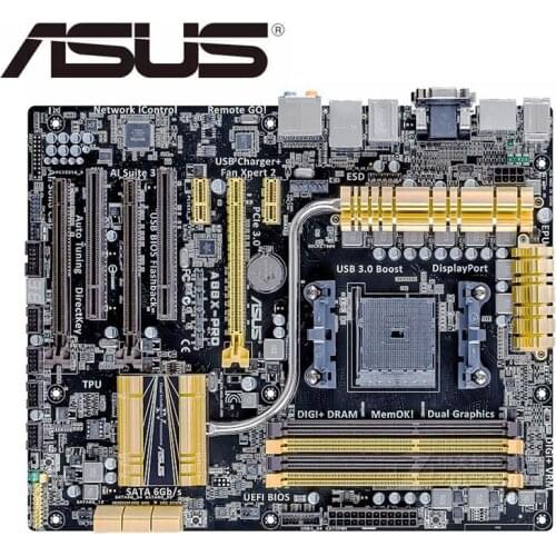 Original motherboard for ASUS A88X-PRO DDR3 Socket FM2/FM2+ A88X USED Desktop motherborad