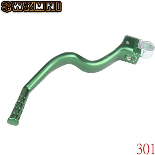 Motorcycle CNC 7075 Aluminum Forged Kick Start Starter Lever Pedal For KAWASAKI KX250F 2013 2014 2015 Motocross Dirt Bike