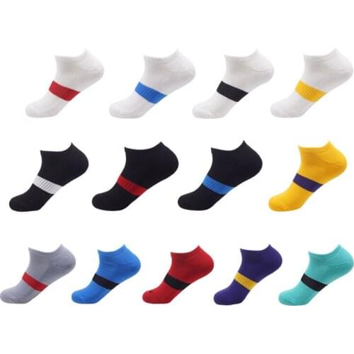 Running Cycling Basketball Football Sports Socks For Men Trekking Hiking Non-slip Breathable Outdoor Sports Elastic Cuff Fit Wel