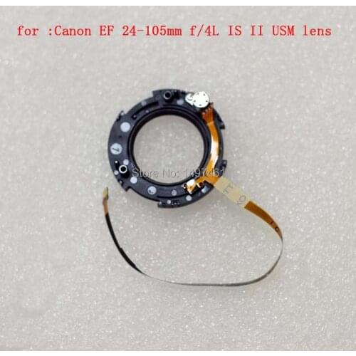 New Iris aperture assy with cable repair parts for Canon EF 24-105mm F4L IS II USM 2nd Lens