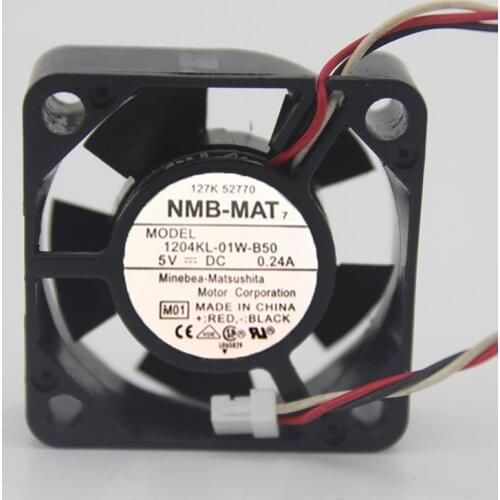 New original 1204KL-01W-B50 3CM 3010 5V 0.24A high volume cooling fan
