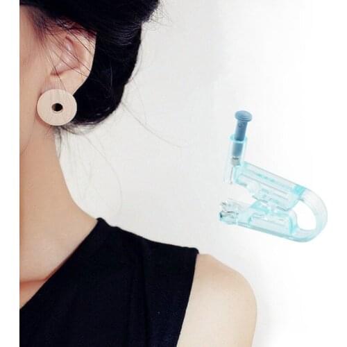1/5Pcs Disposable Sterile Ear Piercing Unit Safety Health Unit Tool Ear Stud Asepsis Pierce Kit Ear Piercing Gun