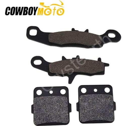 Motorcycle Front & Rear Brake Pads For Kawasaki KX 100 B7/C1/C2/C3 1997-2014 KX 80 R7-R7-W1/2-Y1/2 KX 85/85-2 A1/B1 2001