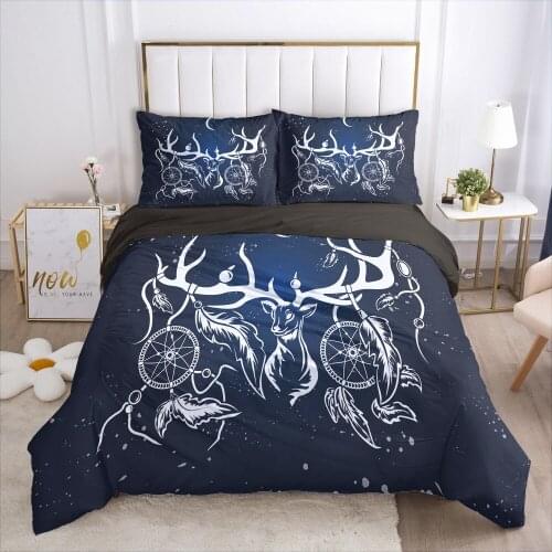 Duvet Cover Set Bedding Sets Quilt Covers Pillowcases Blanket Cases 3D Bohemia Life King Queen Full Twin Size Bed Linen