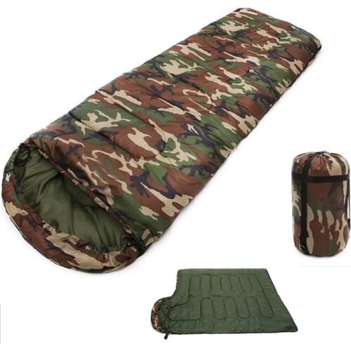 Waterproof Sleeping Bag Lightweight Compression Stuff Sack Military Sleep Bag Sports Sleeping Bags Camping Beach Travel Survival