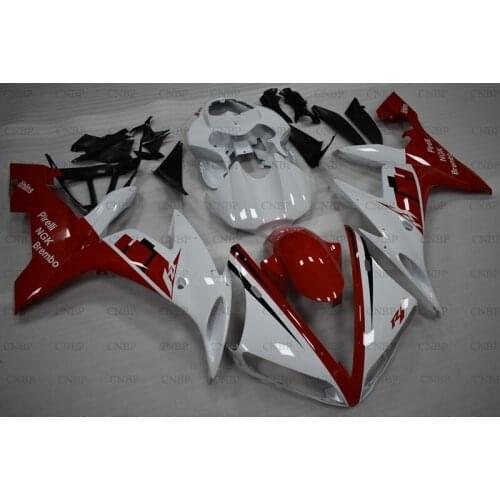 YZFR1 2004 - 2006 Bodywork YZF1000 R1 04 05 Bodywork YZF R1 2006 White Red Full Body Kits