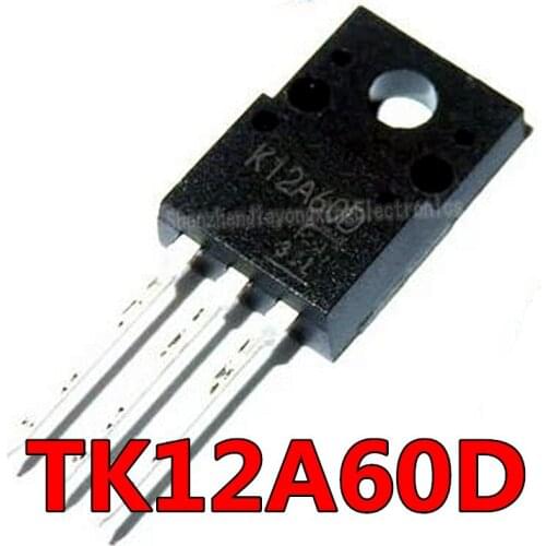 10pcs/lot TK12A60D K12A60D tk12a60U K12A60U TO-220F new original