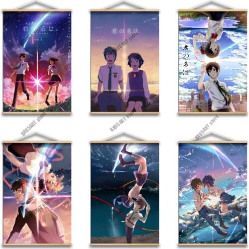 5D Diamond Painting Anime Makoto Shinkai Your Name Diamond Embroidery Full Square/Round Cross Stitch Kits Mosaic Home Decor Gift