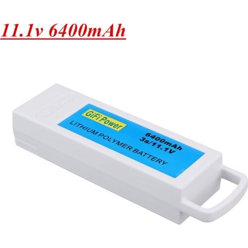 Battery For Yuneec Q500 Q500 3S 11.1V 6400mAh upgarded Lithium RC Battery For Yuneec Q500 Q500 RC Quadcopter Spare Parts