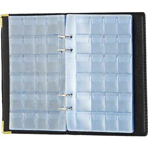 480 Pieces Coins Storage Book Commemorative Coin Collection Album Volume Folder Hold Mini Penny Coin Storage Bag