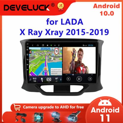 Android 10 2Din Car Radio for LADA X Ray Xray 2015 2016-2019 Multimedia Video Player 4G WiFi GPS Navigation Car stereo Head Unit