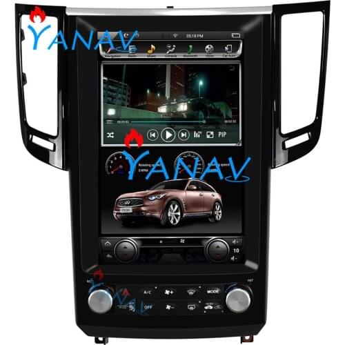 12.1 inch car radio multimedia player For-Infiniti FX FX25 FX35 FX37 qx70 car GPS navigation vertical screen DVD player
