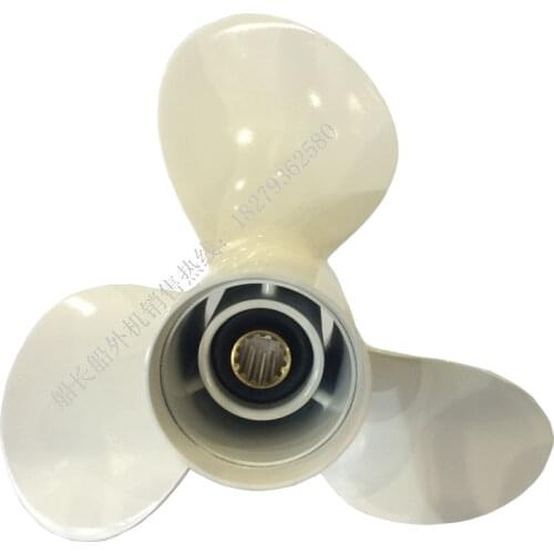 Free shipping parts for Yamaha Hidea outboard motor 25HP 30 HP propeller 9 7/8*11-F