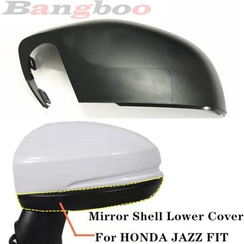 Car Side Mirror Lower Cover Rearview Mirror Shell Lower Cover Case For HONDA JAZZ FIT 2015 2016 2017 GK5