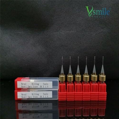 Imes icore 350i (D 6mm) for milling titanium 1 mm,1.5mm,2.0mm,3.0mm