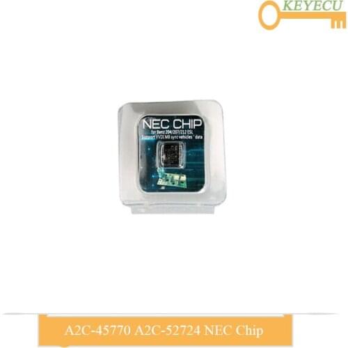 KEYECU A2C-45770 A2C-52724 NEC Transponder Chip for Mercedes-Benz W204 207 212 ESL ELV VVDI MB
