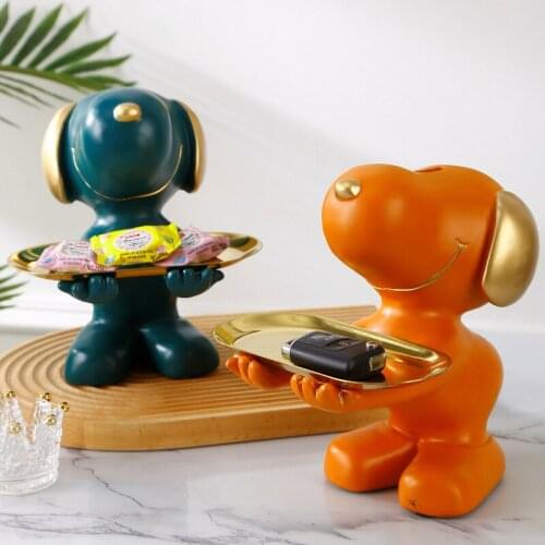 Cool Bulldog,Statue,Table Decoration,Animal Sculpture,Home Room Decor,Multifunction,Desk Storage,Figurine Miniature,Coin Bank