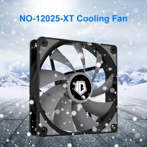 ID COOLING CPU Cooler DC 12V 1800RPM PC Computer Case Hydraulic Radiator Fan Cooler Computer Chassis Cooing Radiator