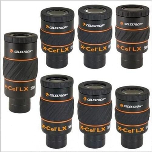 U.S. Celestron X-CEL LX 25mm wide angle high definition large caliber high powered telescope eyepiece accessories