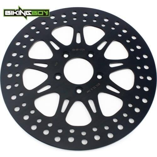 BIKINGBOY Front Brake Disc Disk Rotor FLRT Freewheeler FLSL Slim FLSB Sport Glide FLSTC Heritage FLSTF Fat Boy FLSTFB 15 16 17