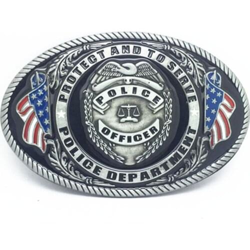Western cowboy American flag retro flower zinc alloy belt buckle personality simple men and women universal gift items