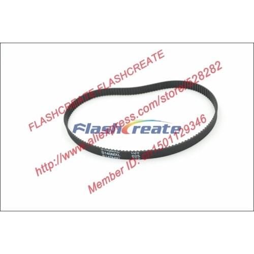 10pcs B140 MXL Synchronous Belt Teeth=140 Width=6.35mm Length=284.48mm B140-MXL Rubber Closed-Loop Synchronous Belt