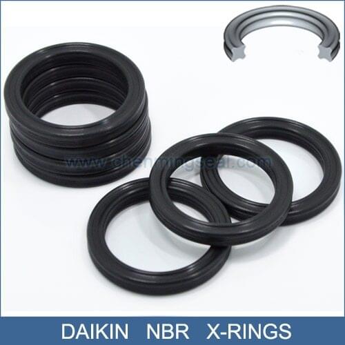 Ceimin 20 PCS A LOT Quad ring 32.92*3.53 mm AS219 X-Rings NBR70 IDxCS Nitrile Rubber Seals Hydraulic Parts ID32.92-ID75.79