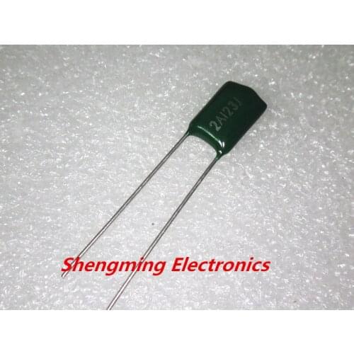 100pcs 2A123J 100V 0.012UF 12NF Polyester Film Capacitor
