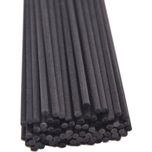 100pcs Natural Aromatherapy Vaporizer Stick Rattan Stick Smokeless Essential Oil Black Color Vaporizer Stick For Perfume Vaporiz