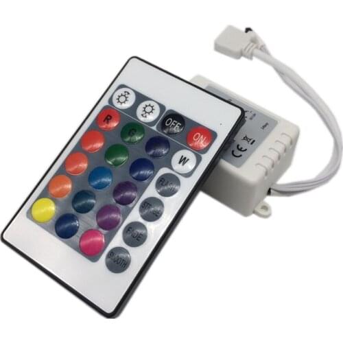 12V 24Key led rgb IR RF Infrared wireless control for 3528/2835/5050 LED 12V 24 Keys Wireless control free shipping