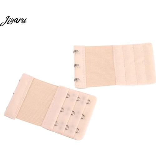 2pcs Bra Extenders 3 Hooks Extenders Strap Buckle Extension Ajustable Women Intimates Lengthened Bra Extension Belt Size S-XL