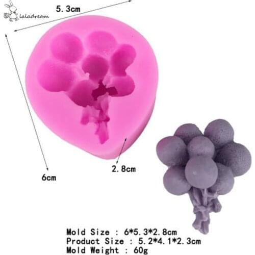 3D Balloon Shaped Aromatherapy Plaster Mold DIY Handmade Clay Ceramic Molds Silicone Mould