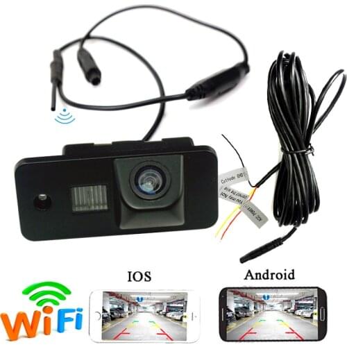 APP WIFI car rear camera wireless for AUDI A3 S3 A4 S4 A6 A6L S6 A8 S8 RS4 RS6 Q7 camera for Android IOS device